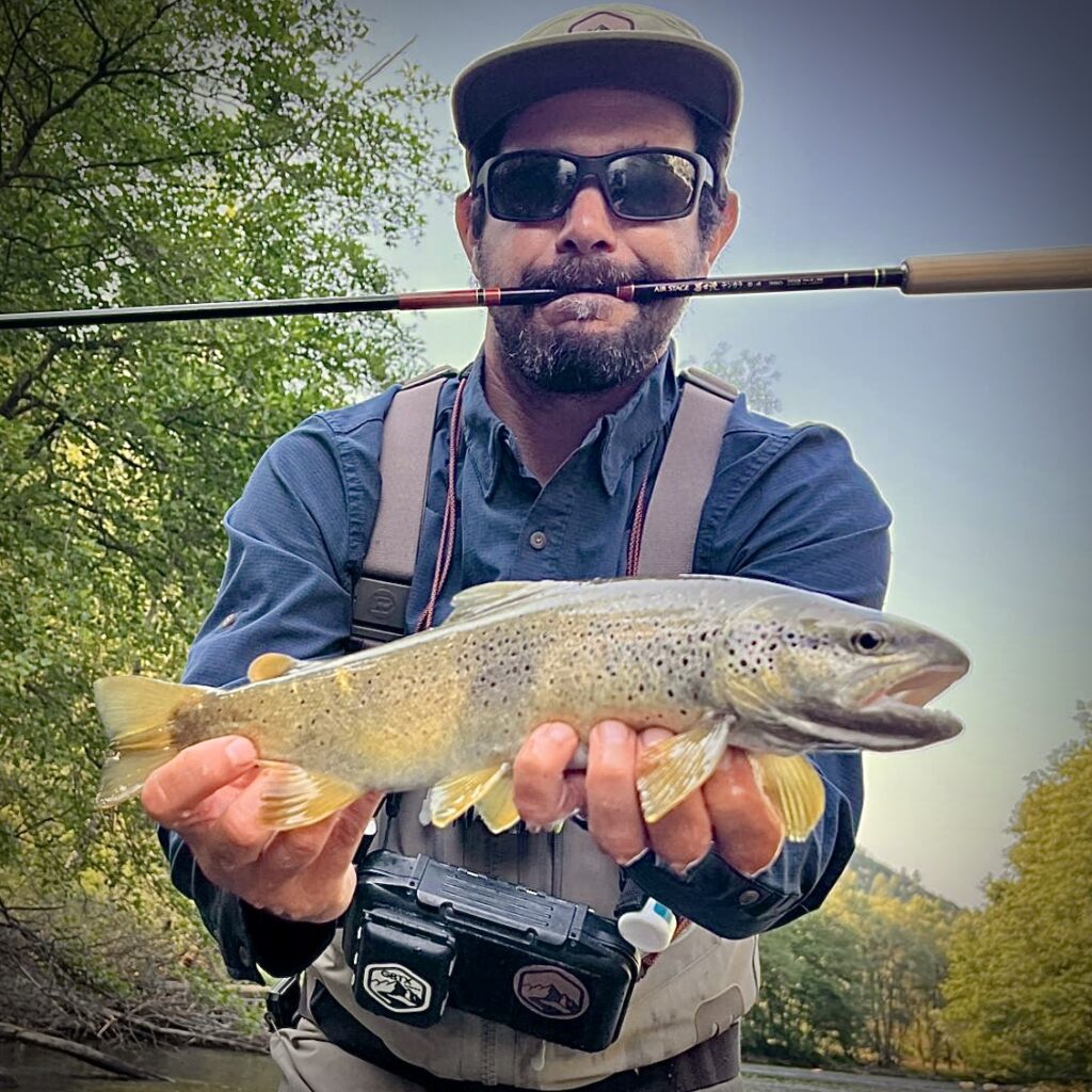 Pêche u tenkara Pyrénées Orientales